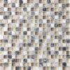 Cappucinno glass stone blend design tiles