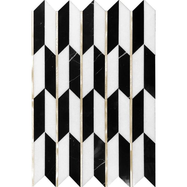 A black and white pattern is shown.