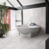 Stone gray tiles on the display