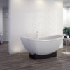 Line oak tiles on display of the website